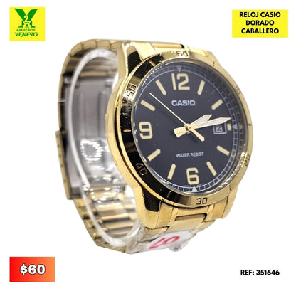 RELOJ CASIO DORADO 341646