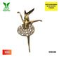 DIJE DE BAILARINA 10 KILATES D10K588