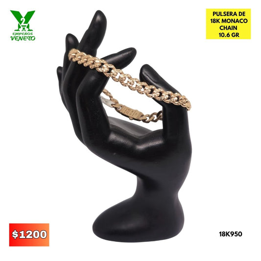 PULSERA DE 18K MONACO P18K950