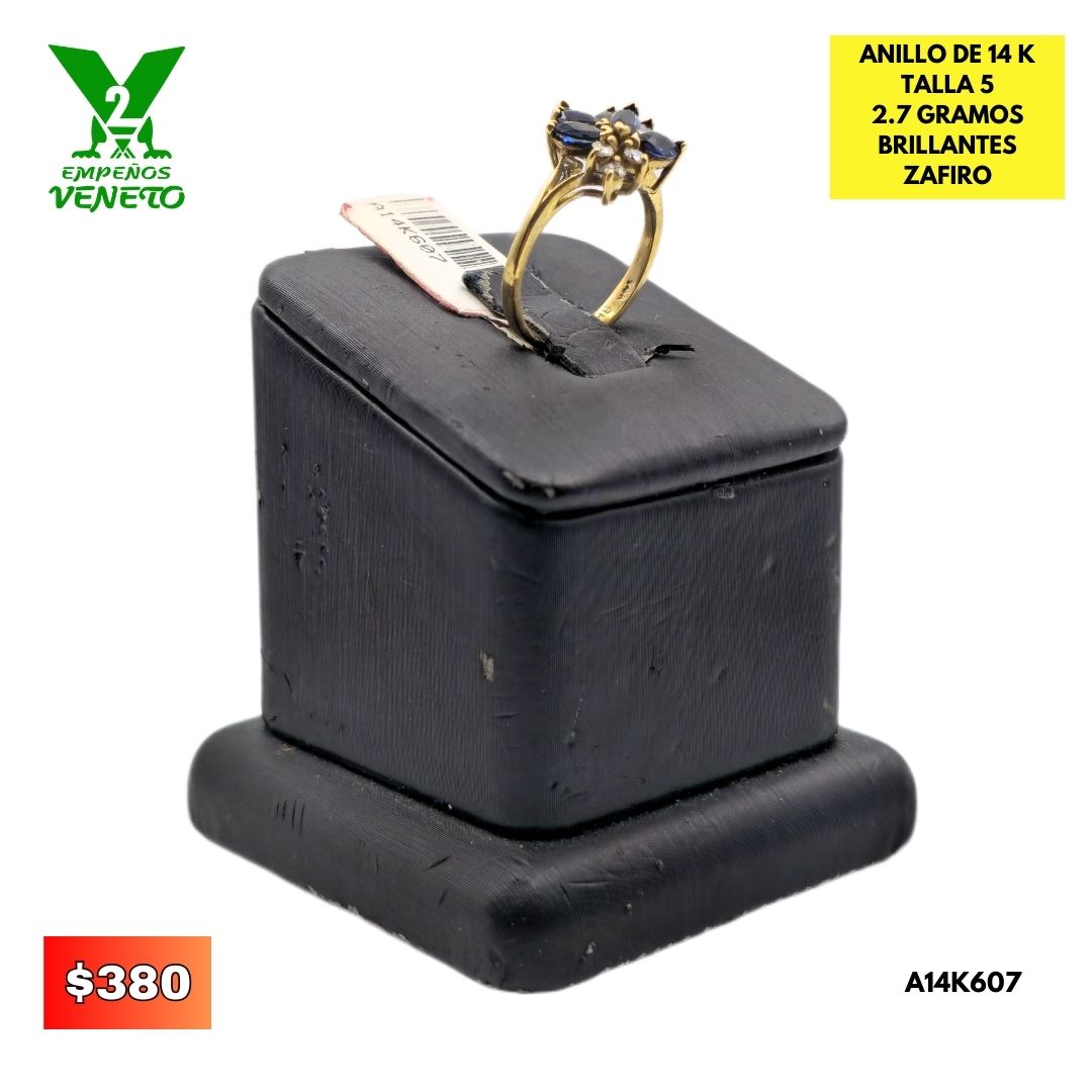 ANILLO DE 14K A14K607