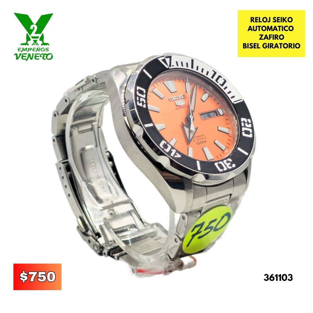RELOJ SEIKO AUTOMATICO 361103