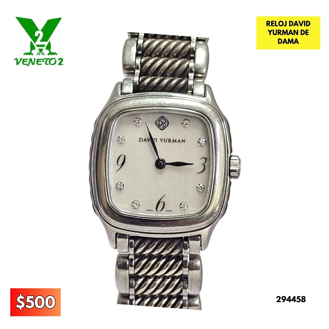 RELOJ DAVID YURMAN DAMA 294458