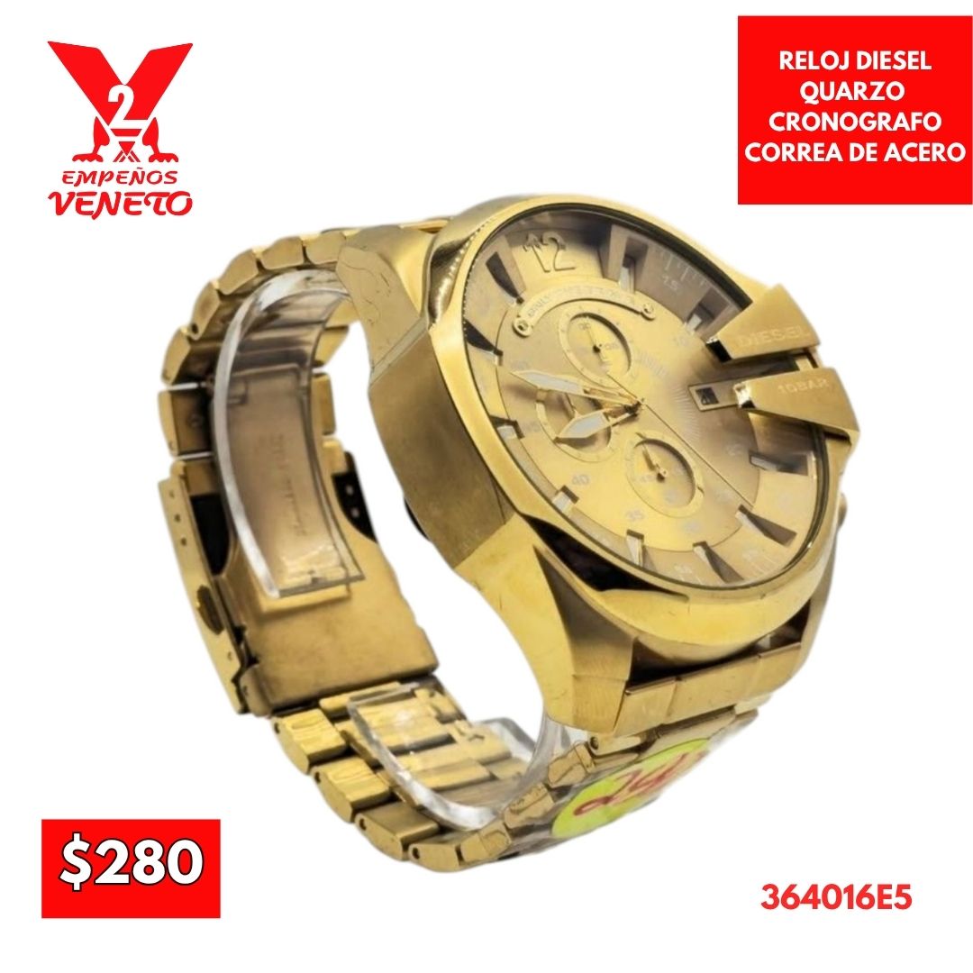 Reloj Diesel Dorado