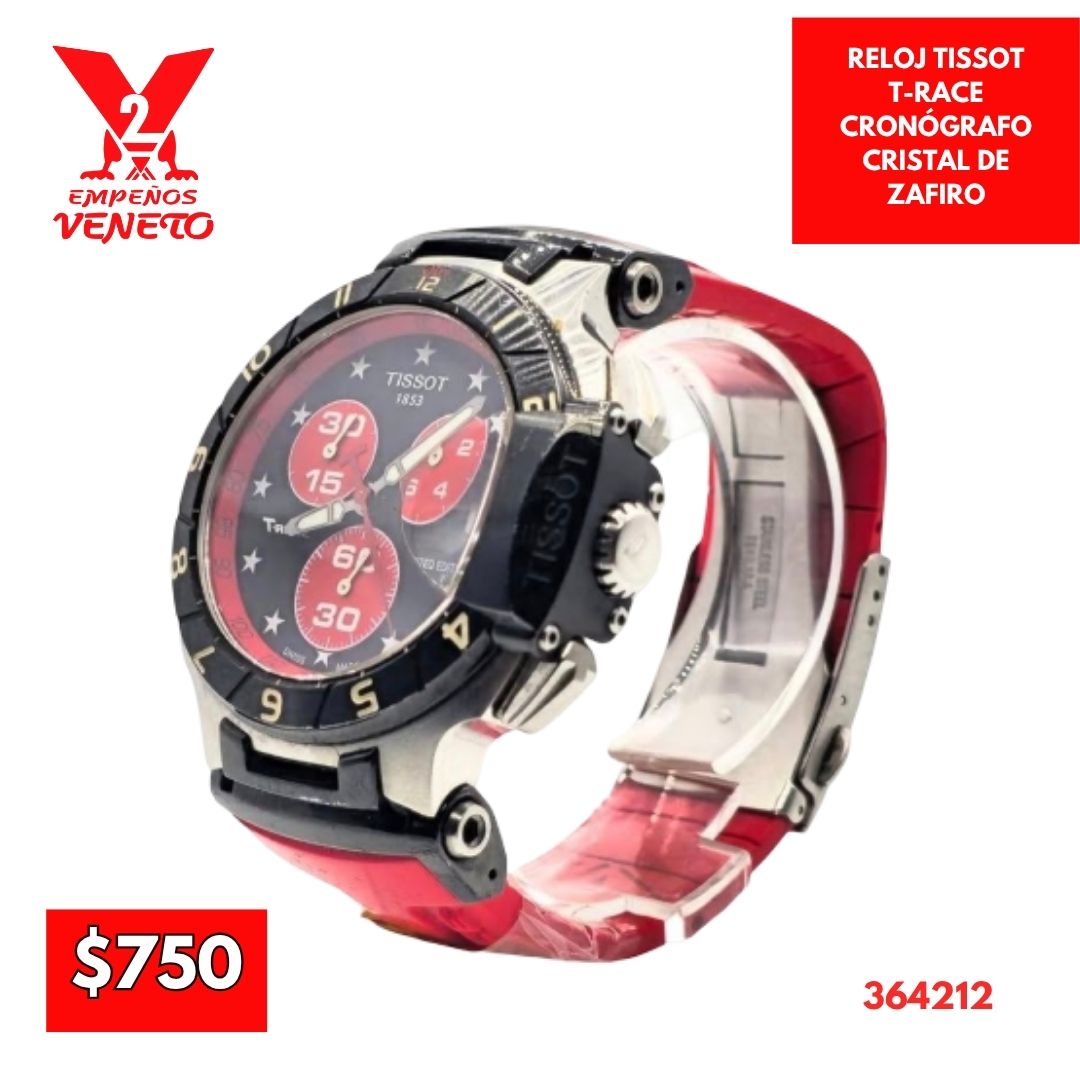 Reloj Tissot T-Race rojo