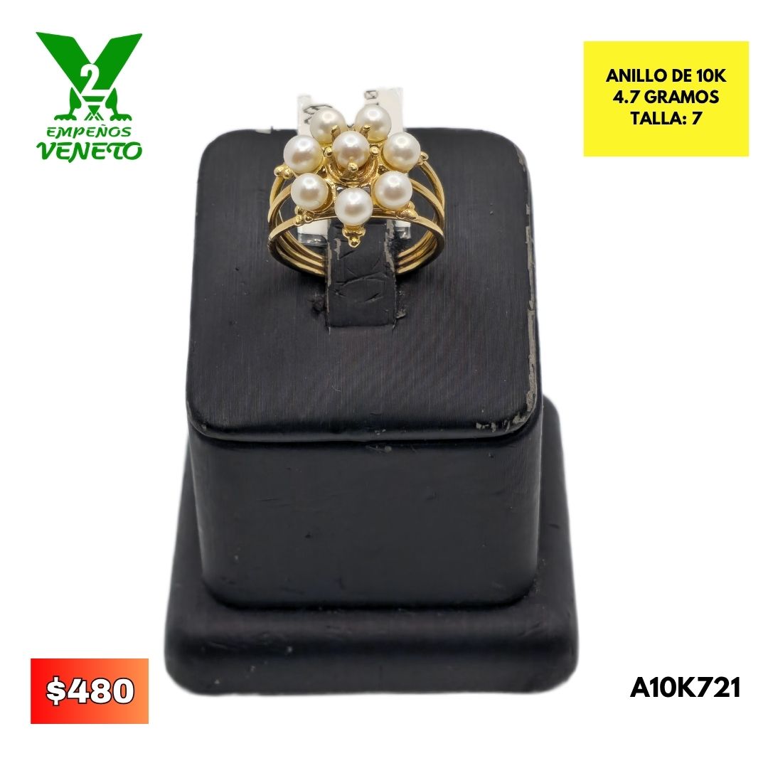 ANILLO DE DAMA DE 10K A10K721