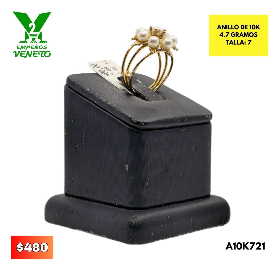 ANILLO DE DAMA DE 10K A10K721
